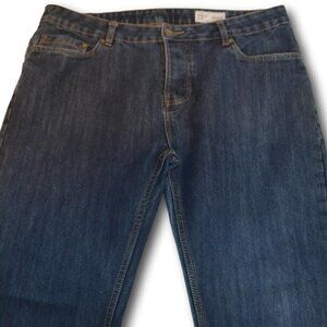 Men's DENIM CO Vintage Blue Jeans Skinny Size: W36x L34